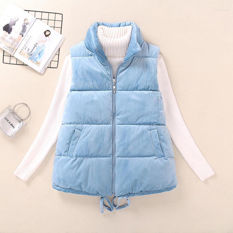 Women's Vests 2022 Women's Gold Velvet Vest Stand Collar Jacket Coat Sleeveless Autumn Winter Slim Zipper For Famle Mujer Waistcoat, Beige
Women's Vests 2022 Women's Gold Velvet Vest Stand Collar Jacket Coat Sleeveless Autumn Winter Slim Zipper For Famle Mujer Waistcoat, Beige
