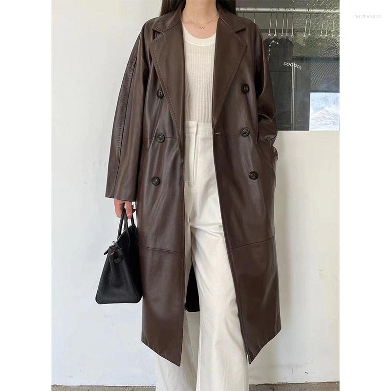 Women's Leather Woman Coats Natural Sheepskin Jackets 2022 Fashion Female Windbreaker Overcoat H1121, Black
Women's Leather Woman Coats Natural Sheepskin Jackets 2022 Fashion Female Windbreaker Overcoat H1121, Black