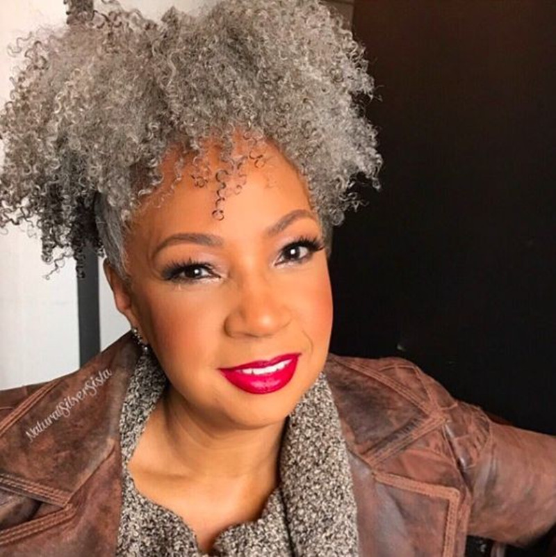 Ridiculous 4c afro short grey kinky ponytail human hair extension for black women naturally puff silver grey salt n pepper natural highlights 120g stunning queens
Ridiculous 4c afro short grey kinky ponytail human hair extension for black women naturally puff silver grey salt n pepper natural highlights 120g stunning queens