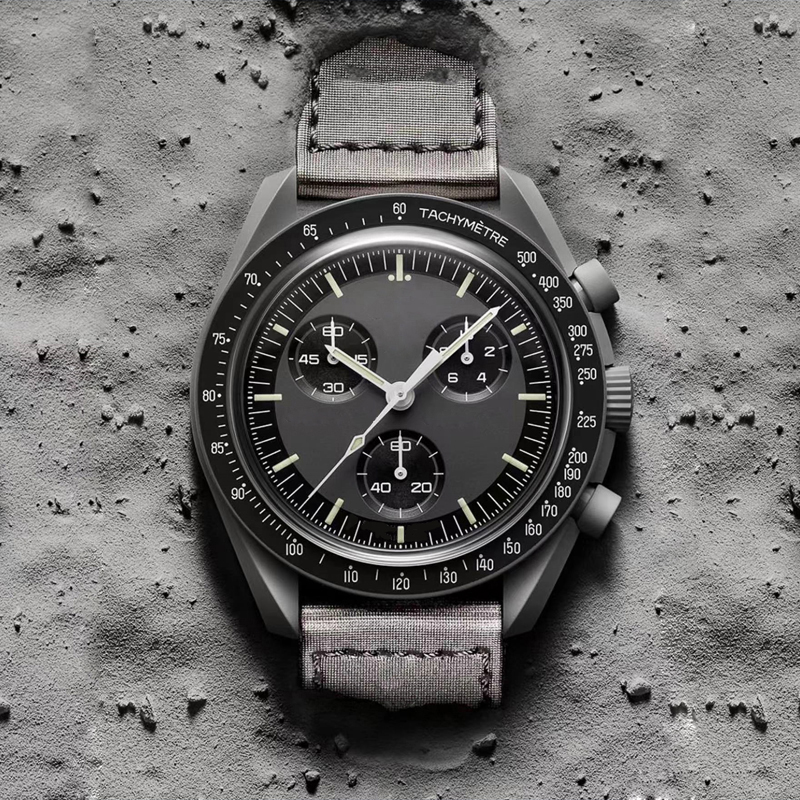 Bioceramic Planet Moon Mens Watches Quarz Moonswatch Designer Watches High quality Full Function All Dials Work Chronograph Luxury Luminous Couple Watch, Original box
Bioceramic Planet Moon Mens Watches Quarz Moonswatch Designer Watches High quality Full Function All Dials Work Chronograph Luxury Luminous Couple Watch, Original box