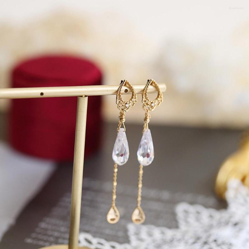 Dangle Earrings Elegant 925 Sterling Silver Drop For Women Vintage Tassel Trend 2022 Teardrop Wedding Jewelry LMEI112
Dangle Earrings Elegant 925 Sterling Silver Drop For Women Vintage Tassel Trend 2022 Teardrop Wedding Jewelry LMEI112