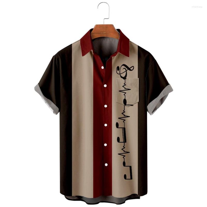 Men's Casual Shirts Musical Instrument Notes Pattern Print Shirt Fashion Simple Style Hawaiian Beach Summer Pocket For Men, 3m37-black
Men's Casual Shirts Musical Instrument Notes Pattern Print Shirt Fashion Simple Style Hawaiian Beach Summer Pocket For Men, 3m37-black