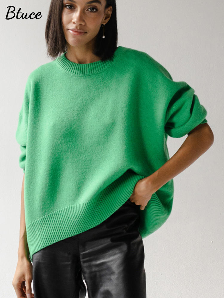 Women' Sweaters Knitted Irregular O-neck Pullovers Loose Thick Warm Ladies Jumpers Winter Female Soft Long Sleeve Sweater 221206, Blackoveck
Women' Sweaters Knitted Irregular O-neck Pullovers Loose Thick Warm Ladies Jumpers Winter Female Soft Long Sleeve Sweater 221206, Blackoveck