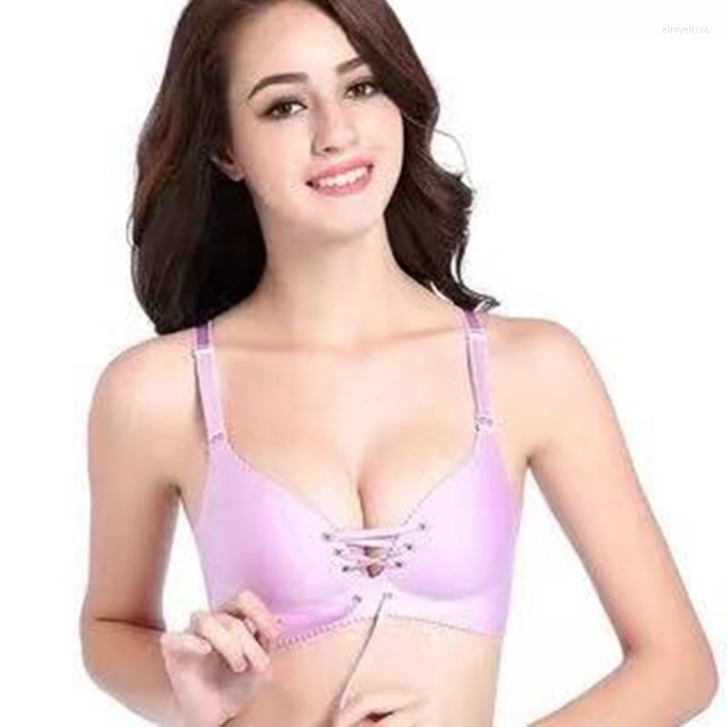 Bras Women's Sexy Gathered Adjustable Bra Without Steel Ring Fashionable Smooth Bandage Comfortable And Breathable Underwear, 05
Bras Women's Sexy Gathered Adjustable Bra Without Steel Ring Fashionable Smooth Bandage Comfortable And Breathable Underwear, 05