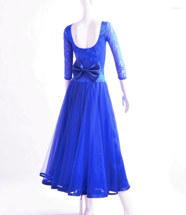 Stage Wear Ballroom Dance Costume Senior Lace Long Sleeves Dresses For Lady Competition, As the picture
Stage Wear Ballroom Dance Costume Senior Lace Long Sleeves Dresses For Lady Competition, As the picture