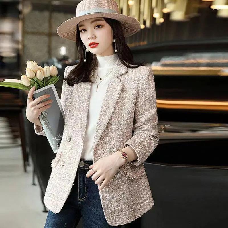Women's Suits Black Suit Women's Coat Spring Autumn 2022 Fashion Korean Long Sleeve Blazers Woman Jacket Casual Female Blazer Tops E198
Women's Suits Black Suit Women's Coat Spring Autumn 2022 Fashion Korean Long Sleeve Blazers Woman Jacket Casual Female Blazer Tops E198