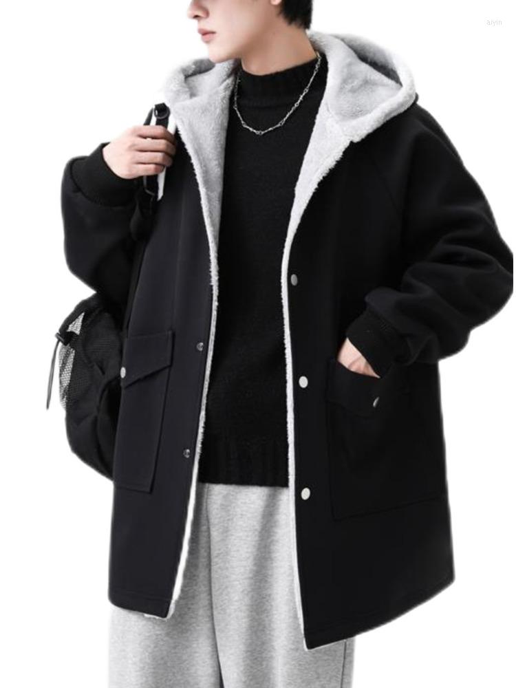Men's Trench Coats Fleece Velvet Coat Jacket Men Women Lapel Parkas Safari Korean Loose Trendy Streetwear Quilted 2022 Male Jackets, Khaki
Men's Trench Coats Fleece Velvet Coat Jacket Men Women Lapel Parkas Safari Korean Loose Trendy Streetwear Quilted 2022 Male Jackets, Khaki