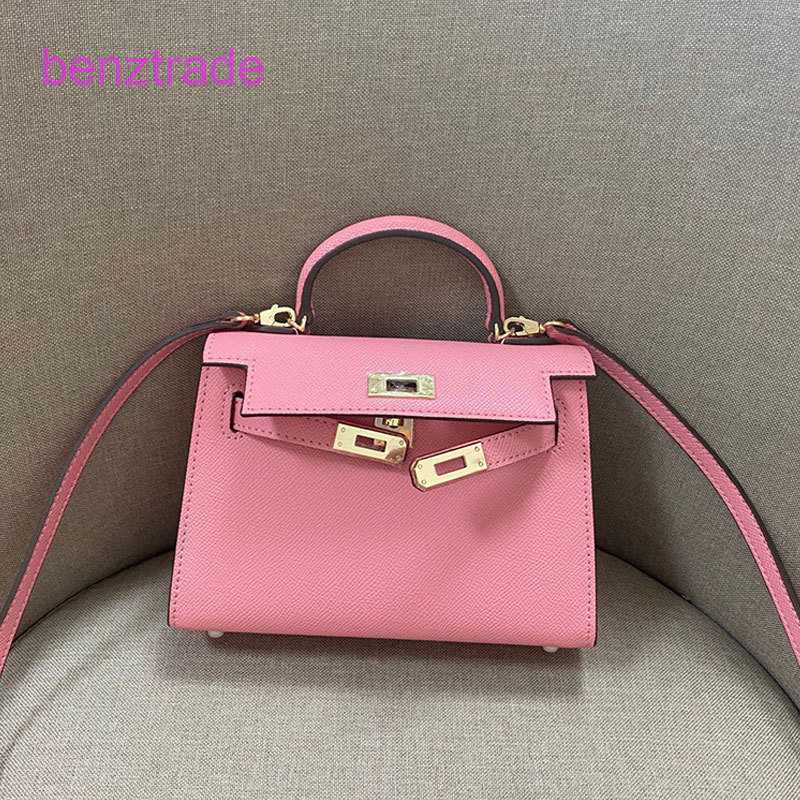 Herme Kely bags for women online shop Leather fashion 19 inch second generation Mini small bag 22 25 women's portable One Shoulder Messenger Bag, Pink6
Herme Kely bags for women online shop Leather fashion 19 inch second generation Mini small bag 22 25 women's portable One Shoulder Messenger Bag, Pink6