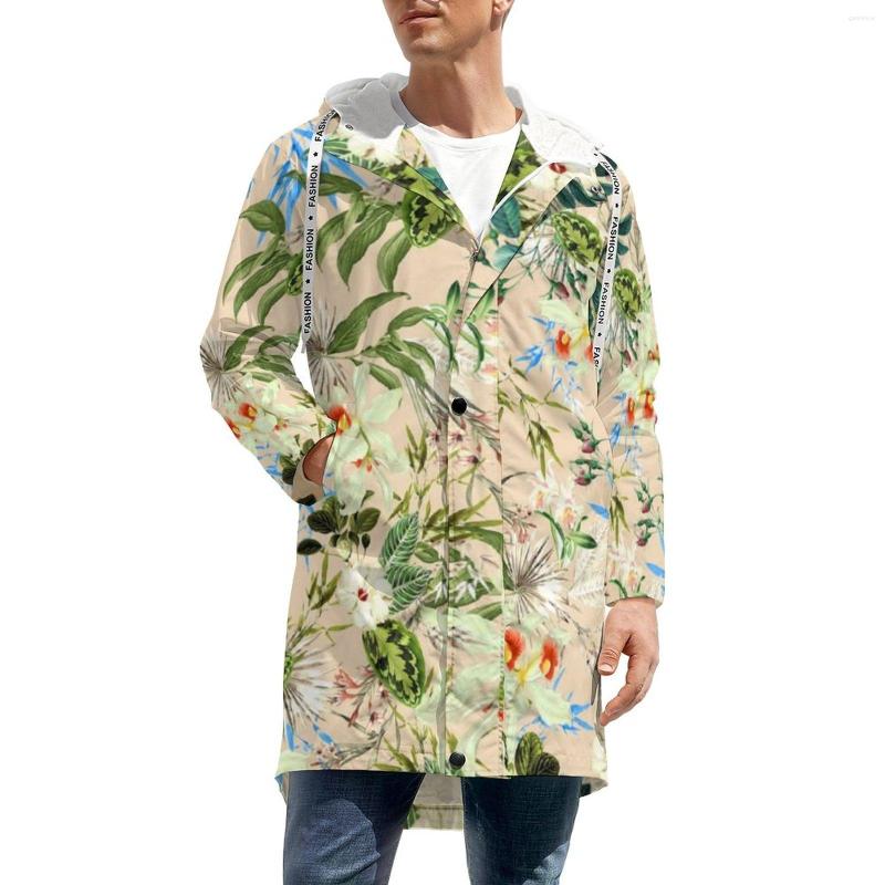 Men' Trench Coats Floral Chic Print Windbreak Men Flowers And Leaves Long Thick Pretty Winter Jackets Casual With Pockets Plus Size 5XL, Style-13
Men' Trench Coats Floral Chic Print Windbreak Men Flowers And Leaves Long Thick Pretty Winter Jackets Casual With Pockets Plus Size 5XL, Style-13