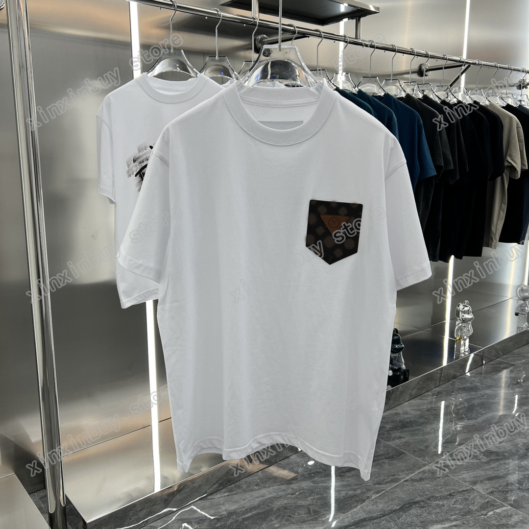 xinxinbuy Men designer destroyed Tee t shirt Paris Leather pocket letters print short sleeve cotton women white black M-2XL
xinxinbuy Men designer destroyed Tee t shirt Paris Leather pocket letters print short sleeve cotton women white black M-2XL