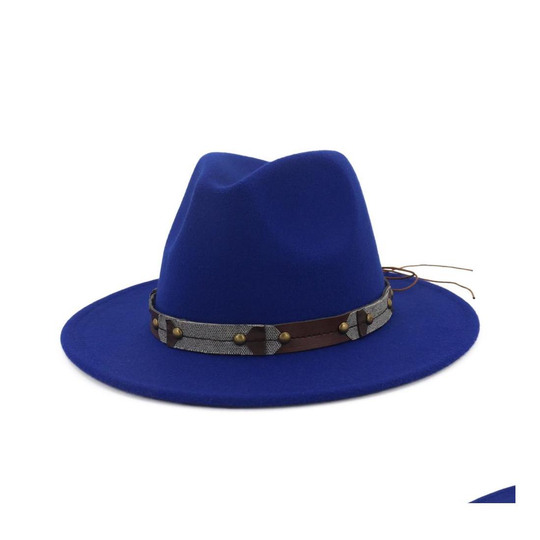 Wide Brim Hats Bucket Hats Vintage Classic Wide Brim Wool Felt Fedora Men Woman Panama Hat Leisure Jazz Formal Chapeau Trilby Leat Dhemq, 12
Wide Brim Hats Bucket Hats Vintage Classic Wide Brim Wool Felt Fedora Men Woman Panama Hat Leisure Jazz Formal Chapeau Trilby Leat Dhemq, 12