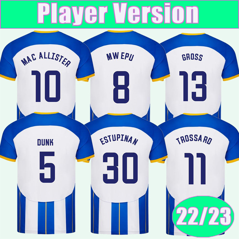 2223 MWEPU TROSSARD Mens Soccer Jerseys Player Version MAC ALLISTER ESTUPINAN WEBSTER Home Away Football Shirts, Qy10725 22 23 home no patch
2223 MWEPU TROSSARD Mens Soccer Jerseys Player Version MAC ALLISTER ESTUPINAN WEBSTER Home Away Football Shirts, Qy10725 22 23 home no patch