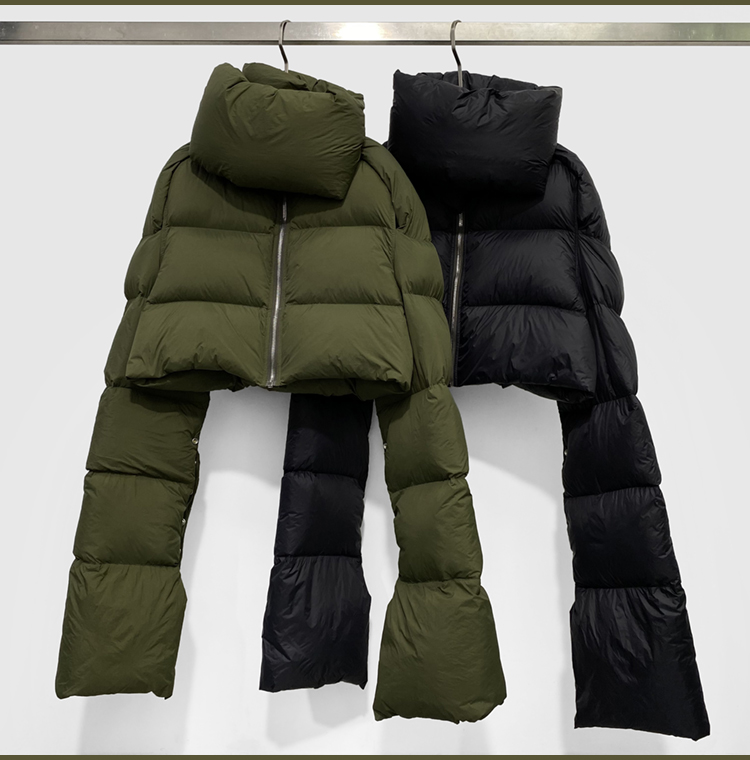 High Street Original Rick Women Down coats & jackets Masked Winter Thick Owens Jackets Men Split Outdoor Fill power Coat, Black
High Street Original Rick Women Down coats & jackets Masked Winter Thick Owens Jackets Men Split Outdoor Fill power Coat, Black