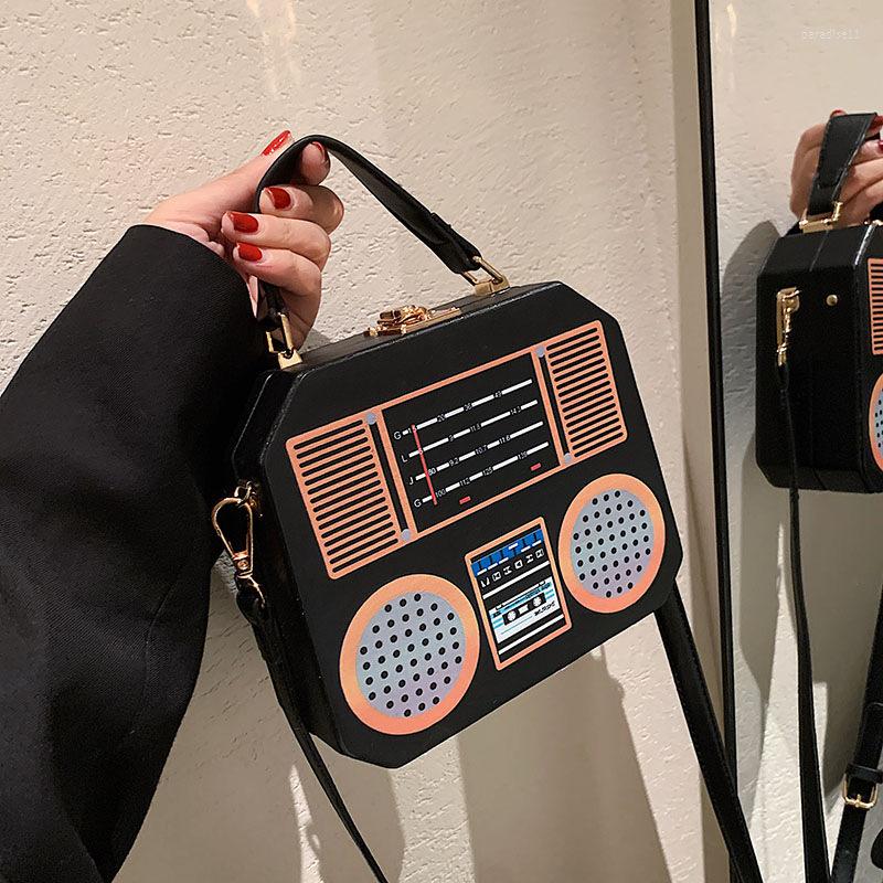 Evening Bags Cartoon Print Women's Shoulder Bag 2022 Hit Radio Retro With Short Handles Leather Cute Funny Party Unusual Messenger, Black
Evening Bags Cartoon Print Women's Shoulder Bag 2022 Hit Radio Retro With Short Handles Leather Cute Funny Party Unusual Messenger, Black