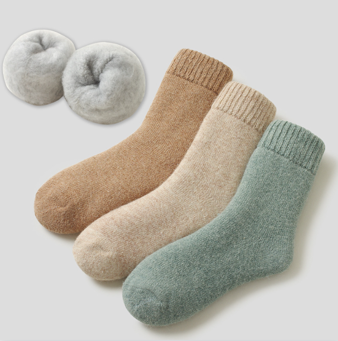 Winter Thickened Wool Socks Men's and Women's Wool Socks Thickened Warm Terry Thermal Towel Sock, Light grey
Winter Thickened Wool Socks Men's and Women's Wool Socks Thickened Warm Terry Thermal Towel Sock, Light grey