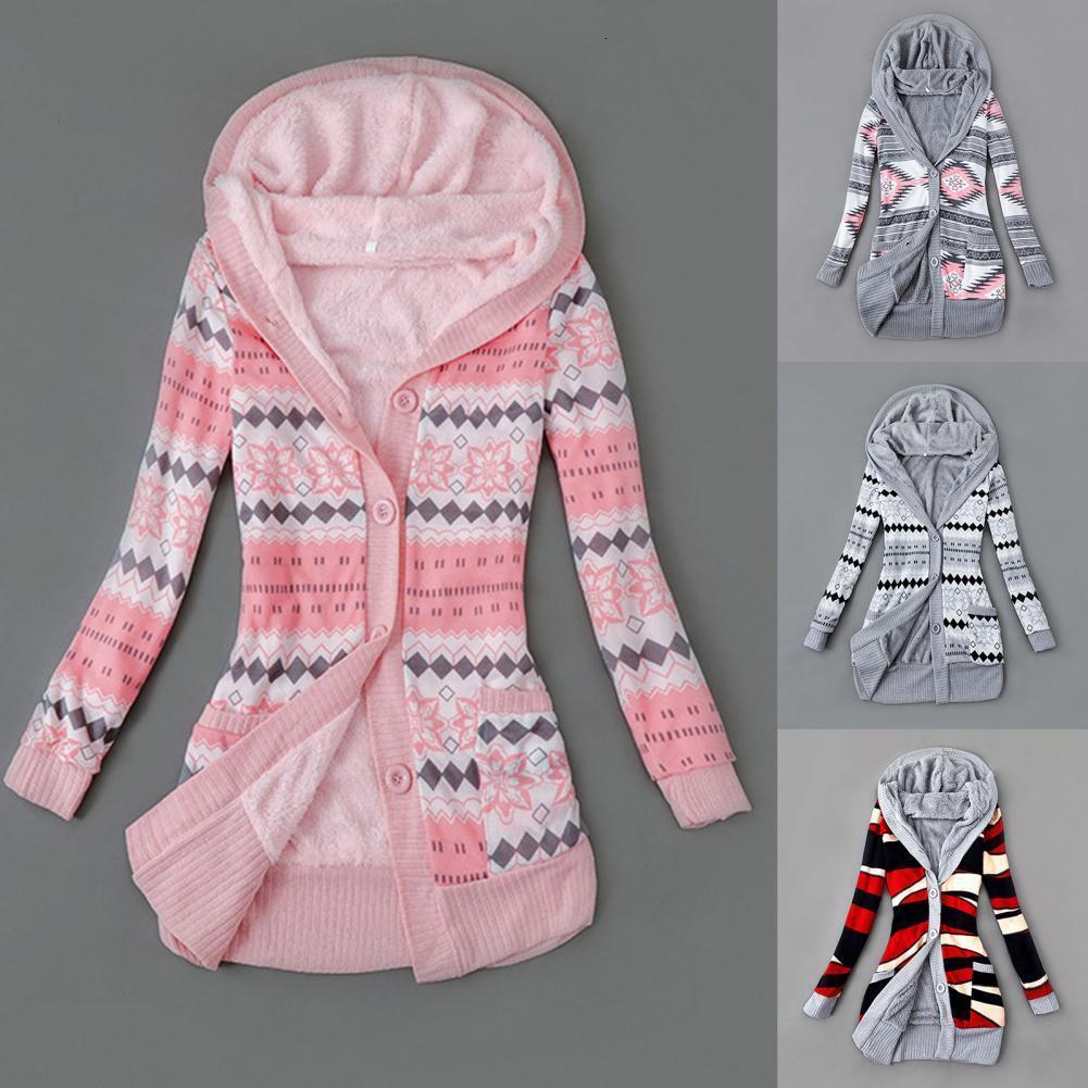 Women s Jackets Sweater Coat Striped Print Long Sleeve Autumn Winter Hoodie Buttons Closure Plush Lining Cardigan Outerwear 221206, Grey
Women s Jackets Sweater Coat Striped Print Long Sleeve Autumn Winter Hoodie Buttons Closure Plush Lining Cardigan Outerwear 221206, Grey