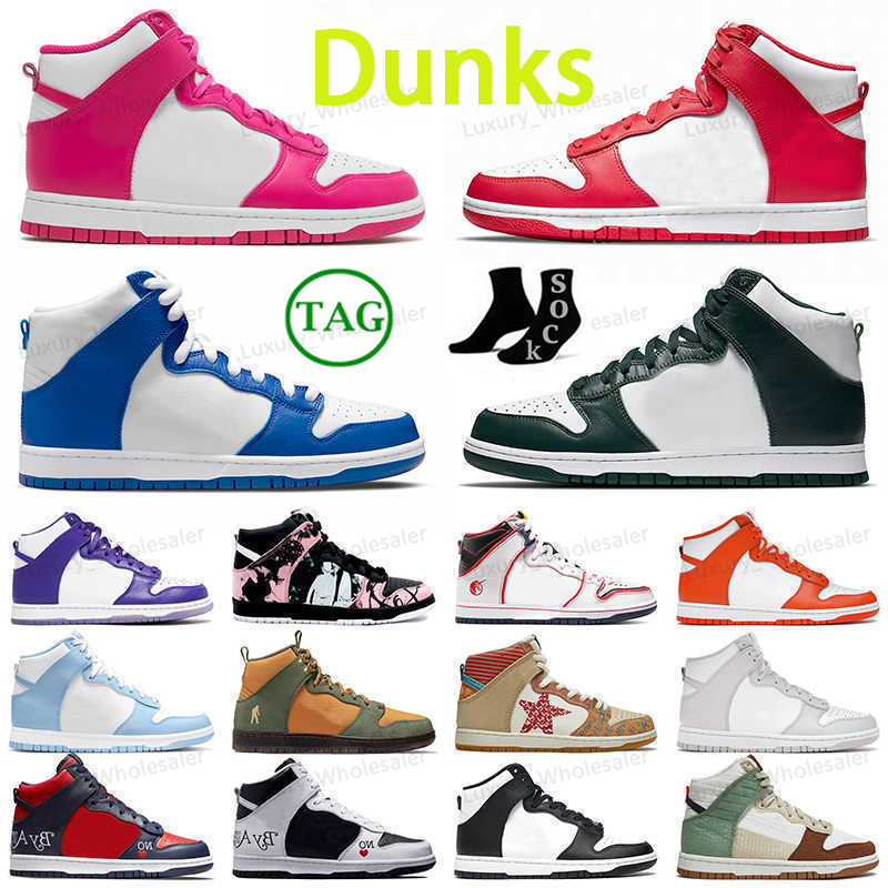 Designer Sneaker Dunks Casual Sport Shoes Kentucky Pink Prime High OG Men Women Trainers Toasty Unkle University Red Women Professional Sneakers First Use Pack, Light choclate 36-45
Designer Sneaker Dunks Casual Sport Shoes Kentucky Pink Prime High OG Men Women Trainers Toasty Unkle University Red Women Professional Sneakers First Use Pack, Light choclate 36-45