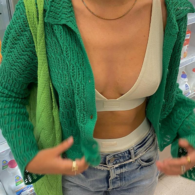 Women' Knits Y2K Fairycore Grunge Vintage Cardigans Chic Women Button Up Green Knitted Sweater 2000s Retro Crochet Hollow Out Coats Clothes
Women' Knits Y2K Fairycore Grunge Vintage Cardigans Chic Women Button Up Green Knitted Sweater 2000s Retro Crochet Hollow Out Coats Clothes