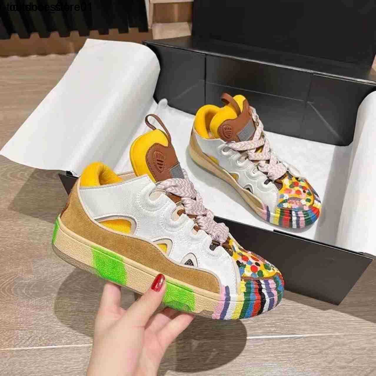 Dress Shoes Sneaker designer lanvins Speckle Pure Graffiti fashion brand Shoes, Black
Dress Shoes Sneaker designer lanvins Speckle Pure Graffiti fashion brand Shoes, Black