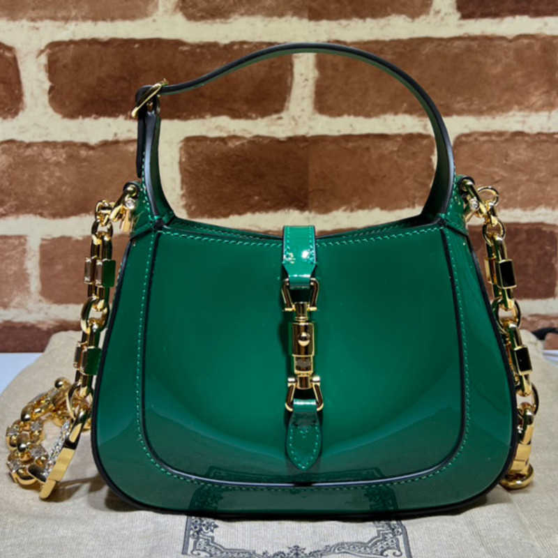 Shoulder Bags Chain Handbag Lady designer Subaxillary Crossbody Purse Cow Genuine Leather Patent Serpentine Fashion 7a Quality Jackie Gold Metal, Blue
Shoulder Bags Chain Handbag Lady designer Subaxillary Crossbody Purse Cow Genuine Leather Patent Serpentine Fashion 7a Quality Jackie Gold Metal, Blue