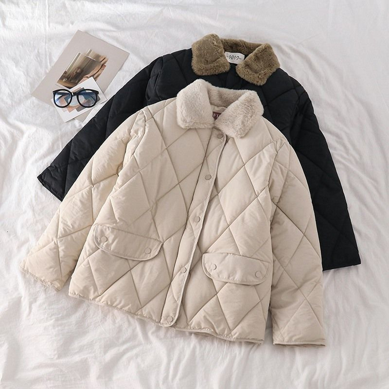 Women s Down Parkas Women M 2XL Cotton Clothes Jacket Fashion Solid Thick Warm Winter Coat Casual Cotton padded Outwear Korean style 221206, Black
Women s Down Parkas Women M 2XL Cotton Clothes Jacket Fashion Solid Thick Warm Winter Coat Casual Cotton padded Outwear Korean style 221206, Black