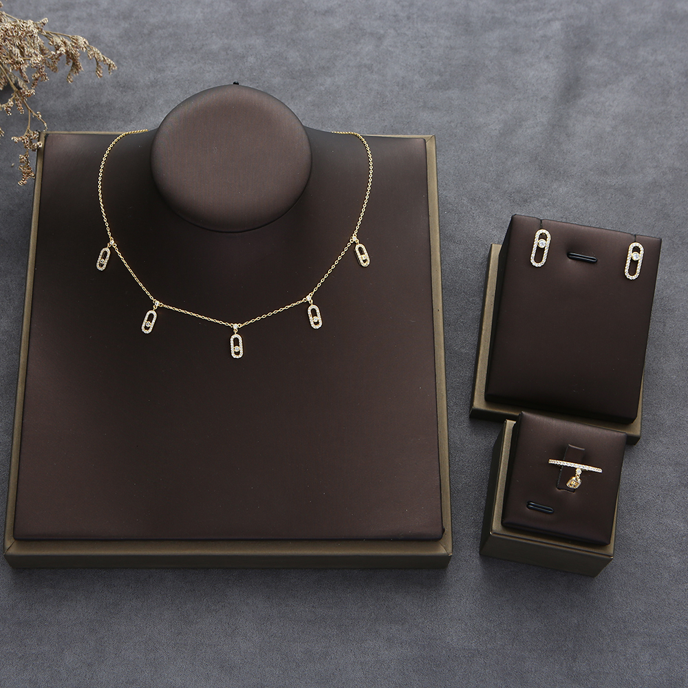 Wedding Jewelry Sets Trendy Dainty Initial Necklace Earring Ring 3pcs Stackable For Women Girlfriend Wife Gift Pendientes Mujer Moda HXN013 221207
Wedding Jewelry Sets Trendy Dainty Initial Necklace Earring Ring 3pcs Stackable For Women Girlfriend Wife Gift Pendientes Mujer Moda HXN013 221207
