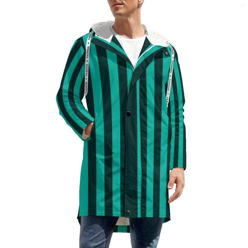 Men' Trench Coats Green Vertical Striped Black Lines Streetwear Casual Winter Jackets Classic Thick Warm Parkas Graphic Waterproof Clothing, Style-3
Men' Trench Coats Green Vertical Striped Black Lines Streetwear Casual Winter Jackets Classic Thick Warm Parkas Graphic Waterproof Clothing, Style-3