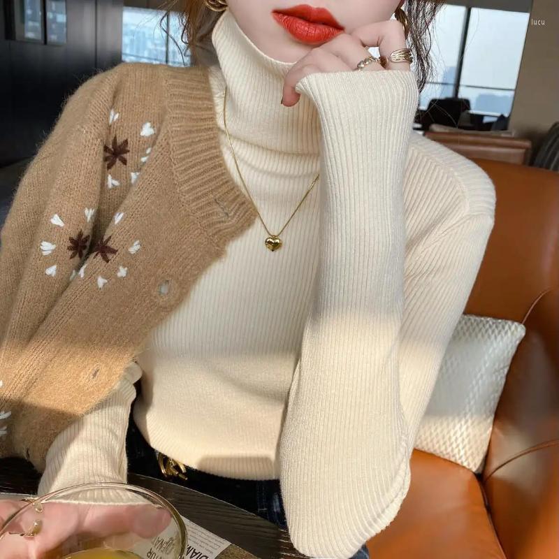 Women's Sweaters High Collar Pullover Women Autumn And Winter Sweater 2022 Long Sleeve Solid Warm Versatile Heap Casual, Green
Women's Sweaters High Collar Pullover Women Autumn And Winter Sweater 2022 Long Sleeve Solid Warm Versatile Heap Casual, Green