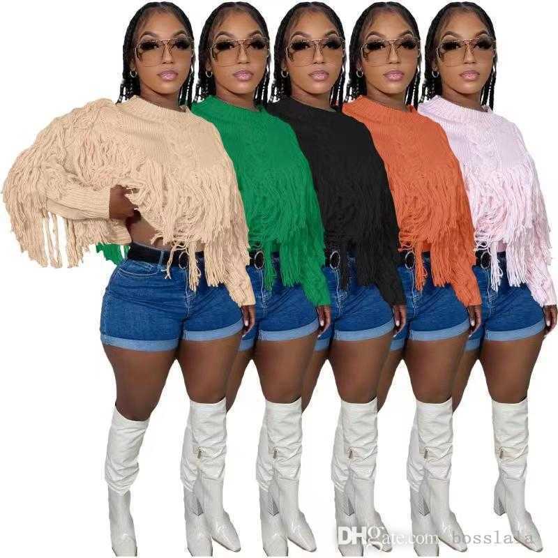 Autumn And Winter Tassel Sweater Versatile Knitted Hand Hook Fringe Tops For Women 2023, Black
Autumn And Winter Tassel Sweater Versatile Knitted Hand Hook Fringe Tops For Women 2023, Black