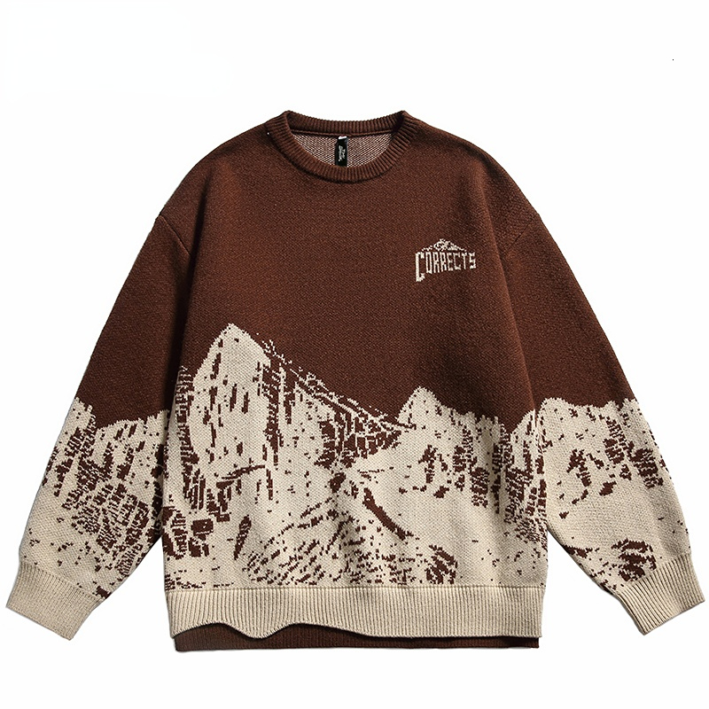 Men s Sweaters HeeneBerry Streetwear Retro Mountain Graphic Knitted Harajuku Pullover Casual Cotton Hip Hop Hipster 221206, A286m16 beige
Men s Sweaters HeeneBerry Streetwear Retro Mountain Graphic Knitted Harajuku Pullover Casual Cotton Hip Hop Hipster 221206, A286m16 beige