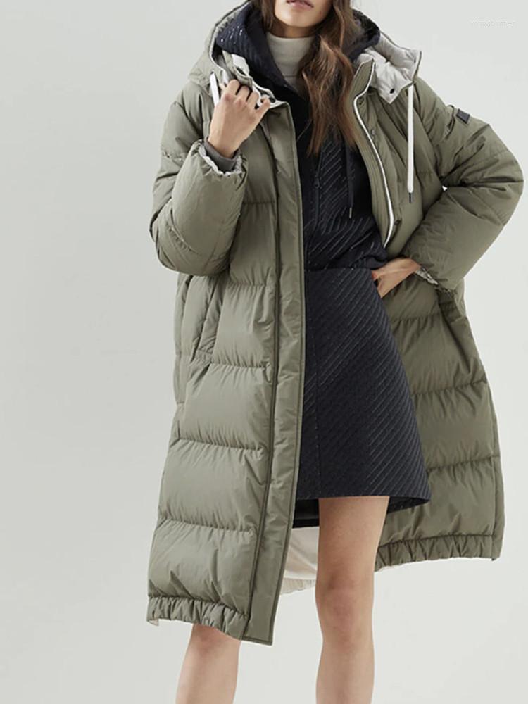 Women' Down Women Thickened Warm Hooded Jacket Beadings Zipper 2022 Ladies Loose Casual Winter Mid-Length Coats, Green
Women' Down Women Thickened Warm Hooded Jacket Beadings Zipper 2022 Ladies Loose Casual Winter Mid-Length Coats, Green