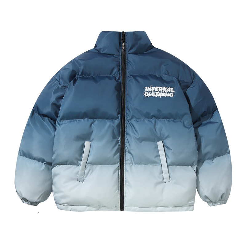 Men's Down Parkas Men Clothing High Street Tie Dyeing Gradual Change Plush and Thicken Bread Jacket Loose Keep Warm Blue Down filled Coat Female 221207
Men's Down Parkas Men Clothing High Street Tie Dyeing Gradual Change Plush and Thicken Bread Jacket Loose Keep Warm Blue Down filled Coat Female 221207