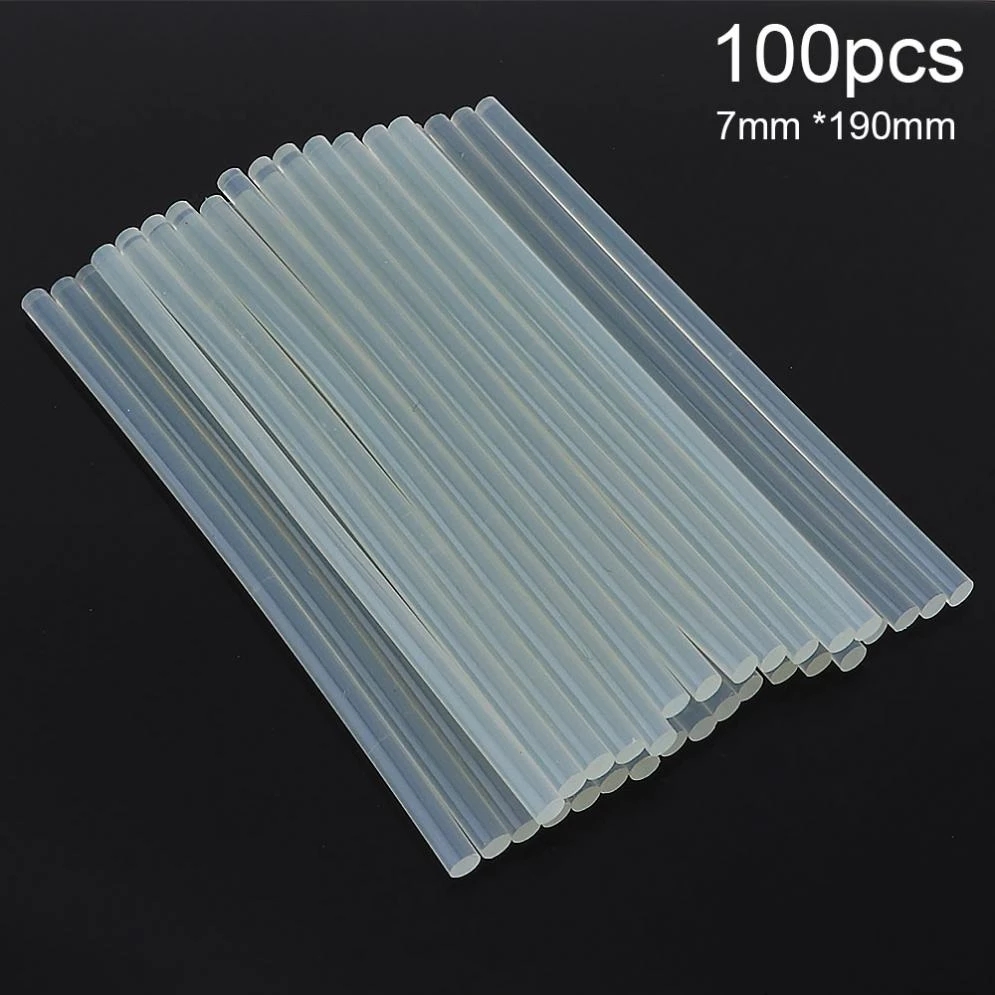 High Quality 100Pcs/Lot 7mm x190mm Hot Melt Glue Sticks For Electric Glue Gun Craft Album Repair Tools For Alloy Accessories
High Quality 100Pcs/Lot 7mm x190mm Hot Melt Glue Sticks For Electric Glue Gun Craft Album Repair Tools For Alloy Accessories