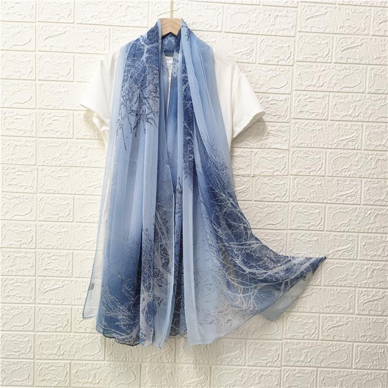Scarves Women Autumn Flower Print Shawl Chiffon Soft Pashmina Lady Elegant Long All-match Travel Wrap Bufanda Mujer
Scarves Women Autumn Flower Print Shawl Chiffon Soft Pashmina Lady Elegant Long All-match Travel Wrap Bufanda Mujer