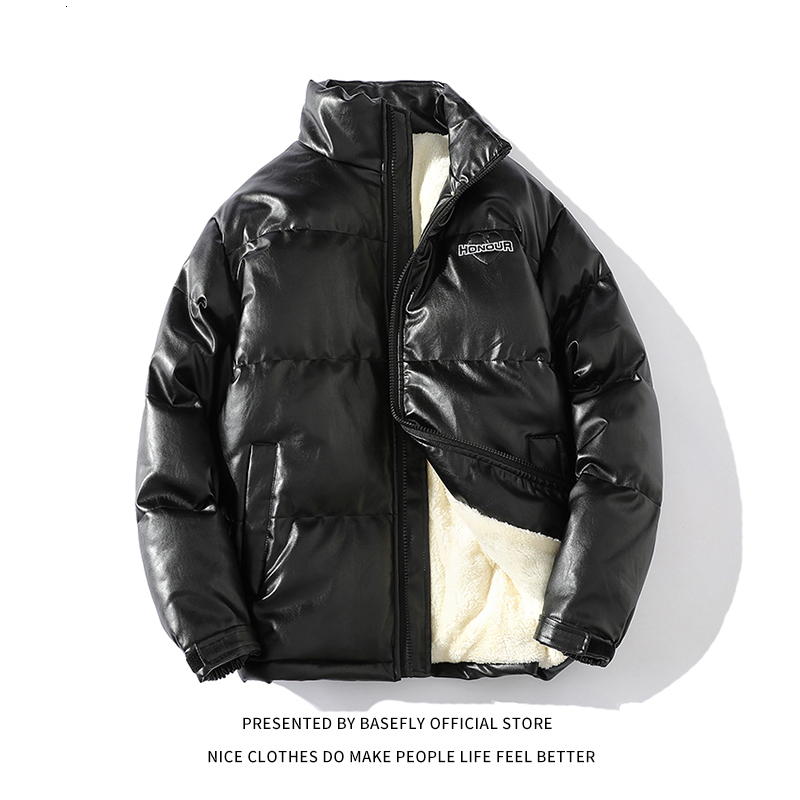 Mens Down Parkas Thick Warm Winter PU Leather Sheep Fur Inside Lambswool Men Bomber Couple Puffer Jacket Unisex Women Coat High Streetwear 221207, Beige
Mens Down Parkas Thick Warm Winter PU Leather Sheep Fur Inside Lambswool Men Bomber Couple Puffer Jacket Unisex Women Coat High Streetwear 221207, Beige