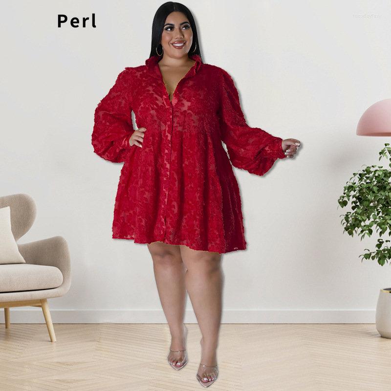 Plus Size Dresses Perl Dress Long Sleeve Lapel Shirt Women Clothing Cake Outfit Elegant Party Club Wear Sukienka Damska Oversized 2022, Yellow
Plus Size Dresses Perl Dress Long Sleeve Lapel Shirt Women Clothing Cake Outfit Elegant Party Club Wear Sukienka Damska Oversized 2022, Yellow