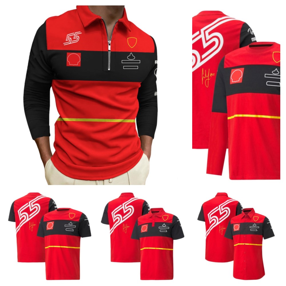 F1 racing suit 2022 new Formula One team POLO shirt custom leisure sports lapel T-shirt
F1 racing suit 2022 new Formula One team POLO shirt custom leisure sports lapel T-shirt