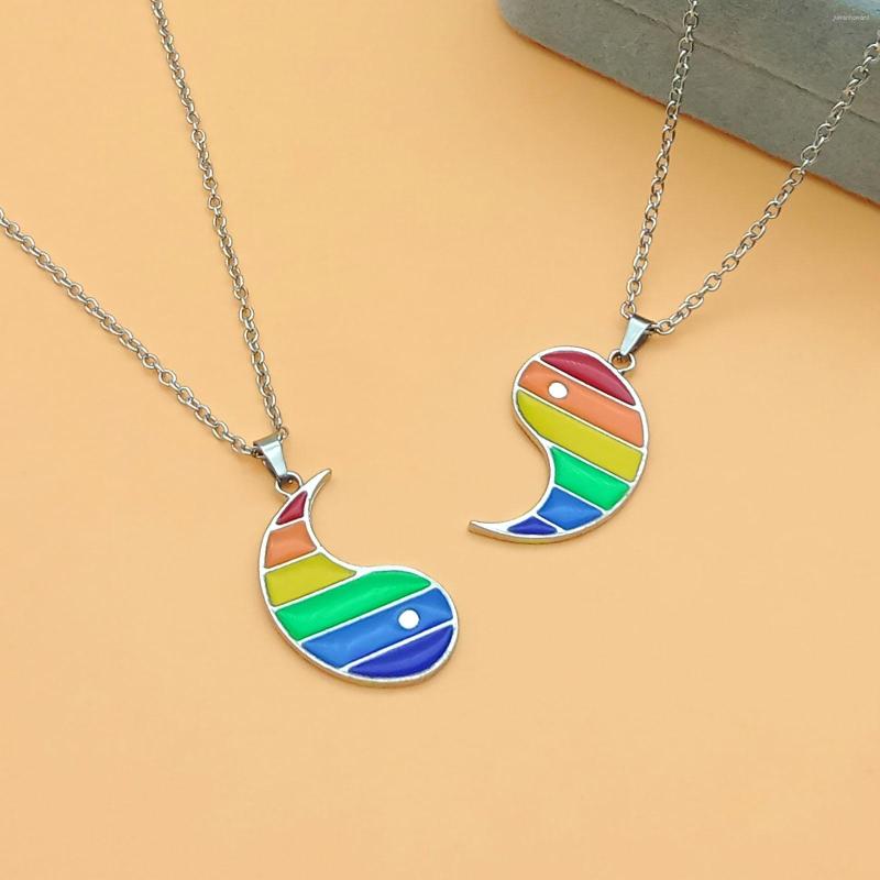 Pendant Necklaces Chic Colorful Resin Tai Chi Necklace Couple Style O Chain Fashion Jewelry Gift
Pendant Necklaces Chic Colorful Resin Tai Chi Necklace Couple Style O Chain Fashion Jewelry Gift