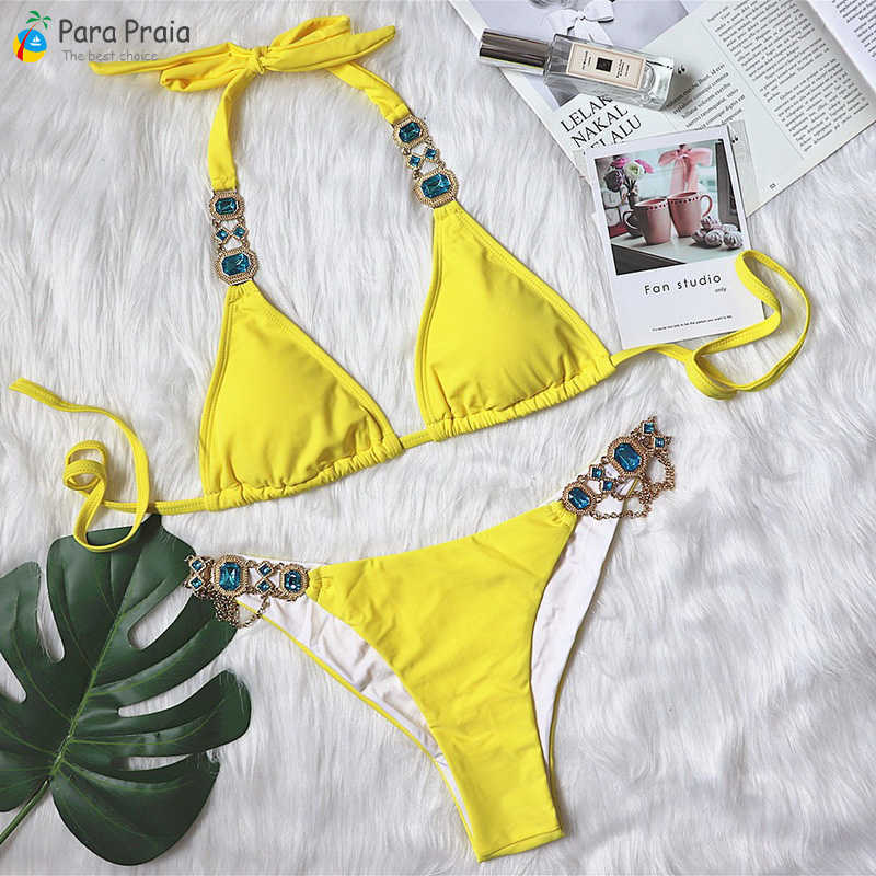 Bras Sets Para Praia Sexy 2022 Rhinestones Bikini Push Up Swimwear Women Chain Brazilian Swimsuit Halter Biquini Two Pieces Bathing Suit T221206, Leopard
Bras Sets Para Praia Sexy 2022 Rhinestones Bikini Push Up Swimwear Women Chain Brazilian Swimsuit Halter Biquini Two Pieces Bathing Suit T221206, Leopard