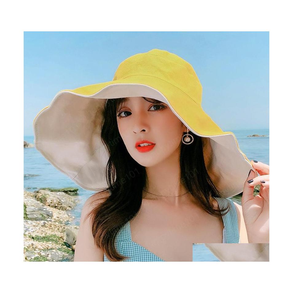 Wide Brim Hats Bucket Hats Doublesided Sun Hat Summer Foldabl For Women Outdoor Sunsn Cotton Fishing Hunting Cap Antiuv Wide Brim Dhftq
Wide Brim Hats Bucket Hats Doublesided Sun Hat Summer Foldabl For Women Outdoor Sunsn Cotton Fishing Hunting Cap Antiuv Wide Brim Dhftq