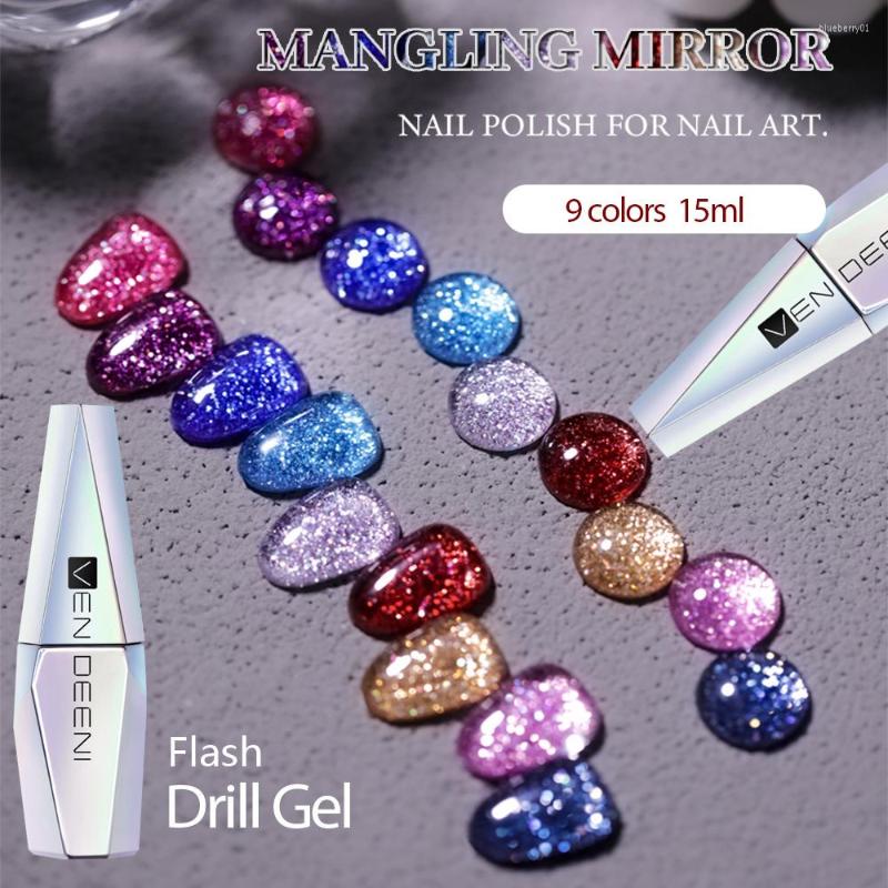 Nail Gel VDN 9 Colors Laser Glitter Polish Flash Reflective Symphony Diamond Broken UV LED Varnish, Xmsz-03
Nail Gel VDN 9 Colors Laser Glitter Polish Flash Reflective Symphony Diamond Broken UV LED Varnish, Xmsz-03
