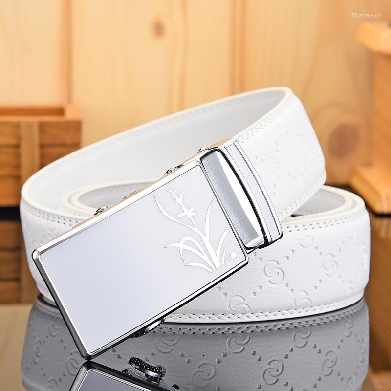 Belts The High Quality Unisex White Belt Business Casual Fashion Leather Men's Metal Automatic Buckle, Black
Belts The High Quality Unisex White Belt Business Casual Fashion Leather Men's Metal Automatic Buckle, Black