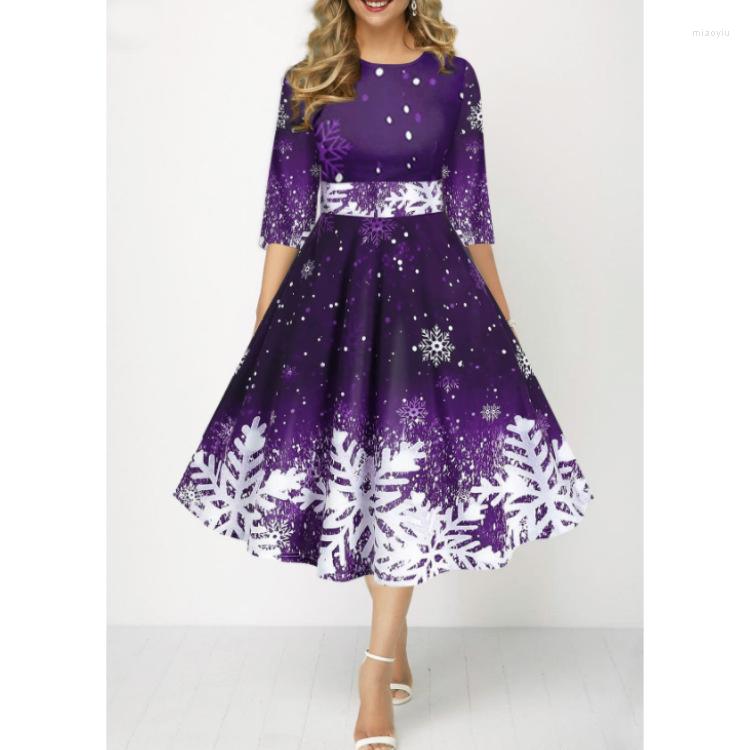 Casual Dresses Cutubly High Waist Dress Clothes Outfits Snowflake Print Elegant Mid Sleeve Christmas Women's Long A-line Street Outfit, Christmas red
Casual Dresses Cutubly High Waist Dress Clothes Outfits Snowflake Print Elegant Mid Sleeve Christmas Women's Long A-line Street Outfit, Christmas red
