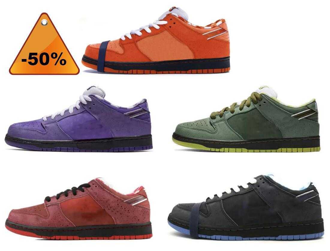 Sb low 2022 Authentic Concepts Purple Lobster Shoes sb dunks Outdoor Orange Green Red Blue Men Women Sports Sneakers With Original box Size US4-13
Sb low 2022 Authentic Concepts Purple Lobster Shoes sb dunks Outdoor Orange Green Red Blue Men Women Sports Sneakers With Original box Size US4-13
