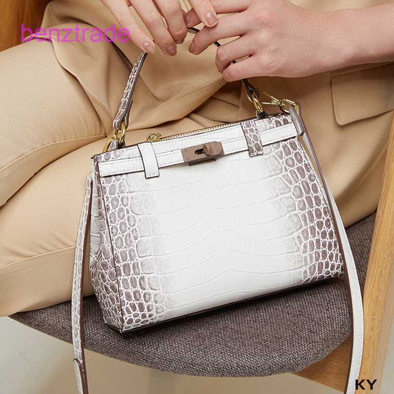 Herme Kely bags for women online shop White collar commuter large capacity calf leather crocodile pattern portable one shoulder diagonal cross small crowd tote, Black5
Herme Kely bags for women online shop White collar commuter large capacity calf leather crocodile pattern portable one shoulder diagonal cross small crowd tote, Black5