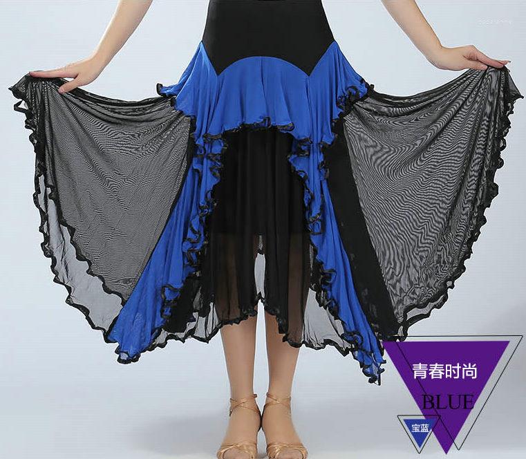 Stage Wear Women Girls Belly Dance Skirt Long Swing Modern Standard Waltz Competition Dress Ballroom Latin Skirts 6 Colors, Black
Stage Wear Women Girls Belly Dance Skirt Long Swing Modern Standard Waltz Competition Dress Ballroom Latin Skirts 6 Colors, Black