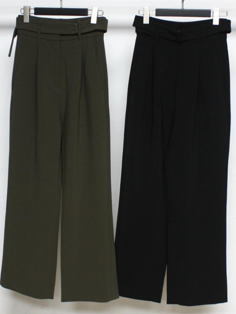 Women's Pants Women Loose Draped Wide-Leg With Belt 2022 Autumn High Waist Straight Ladies Solid Color Long Trousers, Army green
Women's Pants Women Loose Draped Wide-Leg With Belt 2022 Autumn High Waist Straight Ladies Solid Color Long Trousers, Army green