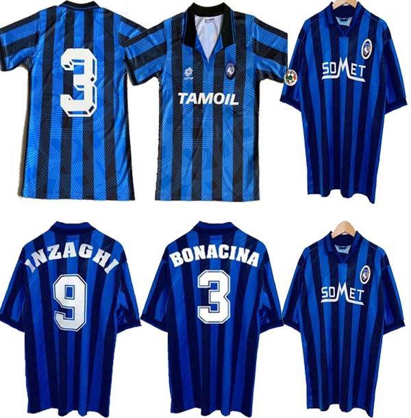 91 93 96 97 Atalanta Retro Soccer Jerseys 3 BONACINA 11 CANIGGIA 9 INZAGHI 15 SGRO INZAGHI FORTUNATO STROMBERG Football Shirt Kits, Yellow
91 93 96 97 Atalanta Retro Soccer Jerseys 3 BONACINA 11 CANIGGIA 9 INZAGHI 15 SGRO INZAGHI FORTUNATO STROMBERG Football Shirt Kits, Yellow