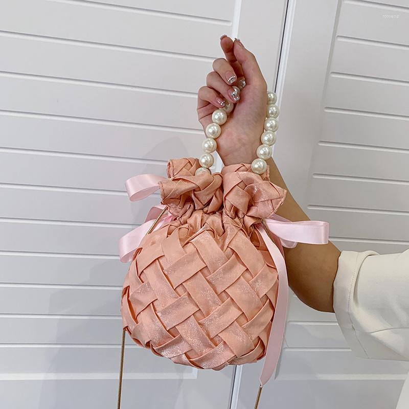 Evening Bags Summer Beach Handbags And Ladies 2023 Pearl Chain Shoulder Bag Woman Fashionable Bucket Shaped Party Cute Luxury, Black
Evening Bags Summer Beach Handbags And Ladies 2023 Pearl Chain Shoulder Bag Woman Fashionable Bucket Shaped Party Cute Luxury, Black