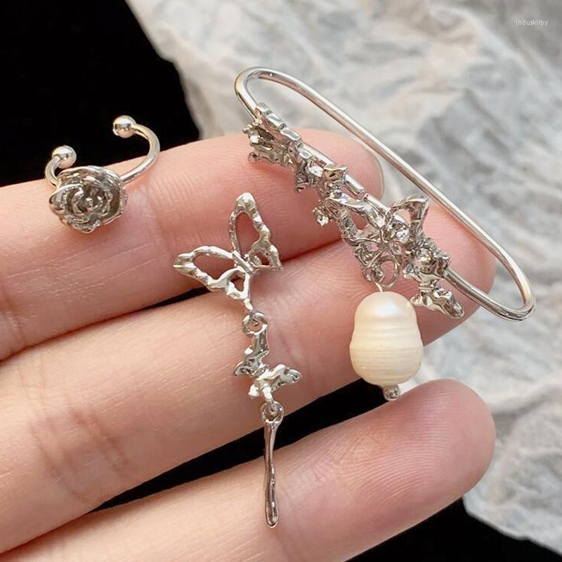 Backs Earrings Fashion Zircon Butterfly Clip For Women No Piercing Cartilage Elegant Pearl Drop Jewelry Accessories
Backs Earrings Fashion Zircon Butterfly Clip For Women No Piercing Cartilage Elegant Pearl Drop Jewelry Accessories